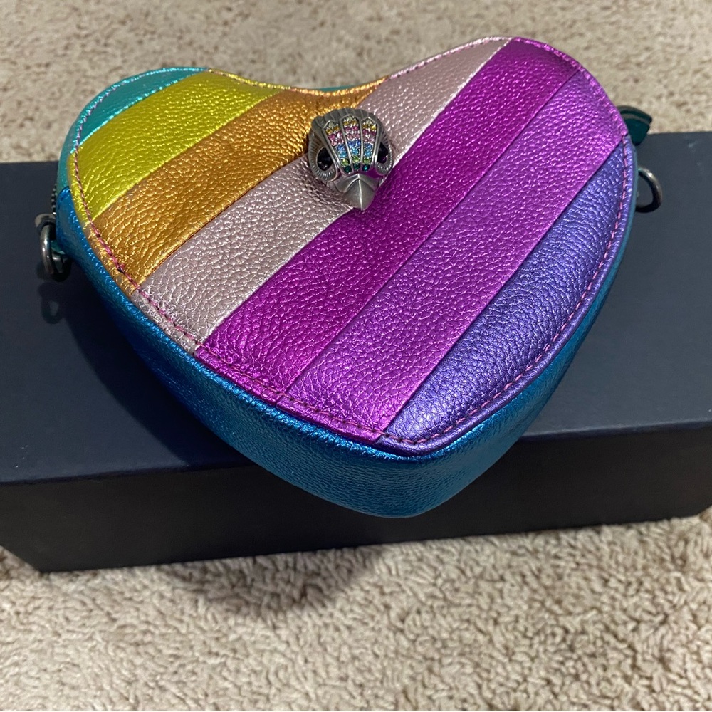 Kurt Geiger Multicolor Heart Mini Bag